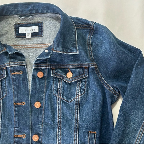 LOFT Denim with Orange Stitching - Picture 4 of 9